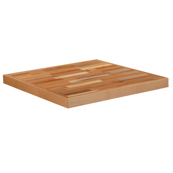 Flash Furniture 24" Square Butcher Block Style Table Top - XU-BB24SQ-GG