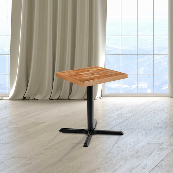 Flash Furniture 24" Square Butcher Block Style Table Top - XU-BB24SQ-GG