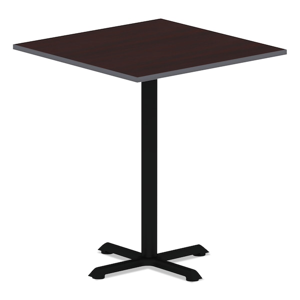Alera Square Rev Lam Table Top, Square, Med Chrry/Mahog , Mahogany Tabletop - ALETTSQ36CM