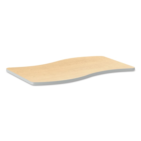 Hon Build Ribbon Shape Table Top, 54w x 30d, Natural Maple - HESW3054E.N.D.K