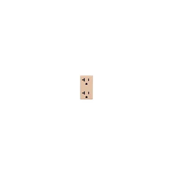 Leviton ELECTRICAL RECEPTACLES RENU CC KIT 20A TR RCPT DAPPER TAN - RKR20-DT