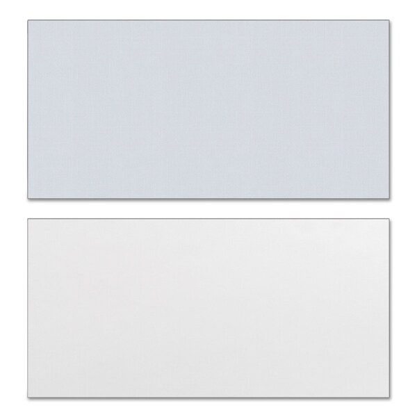 Alera Reversible Laminate Table Top, Rectangle, 59 3/8w x 23 5/8d, Wht/Gray - ALETT6024WG