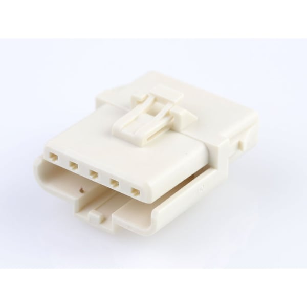 Molex Ditto Hermaphroditic Crimp Housing, Positive Lock, 5 Circuit, High-Temperature, Natural - 1502010015