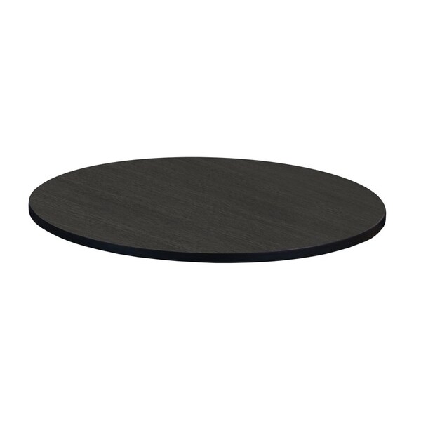 Regency Regency 36 in. Round Laminate Double Sided Table Top- Ash Grey or White - TTRD36AGWH
