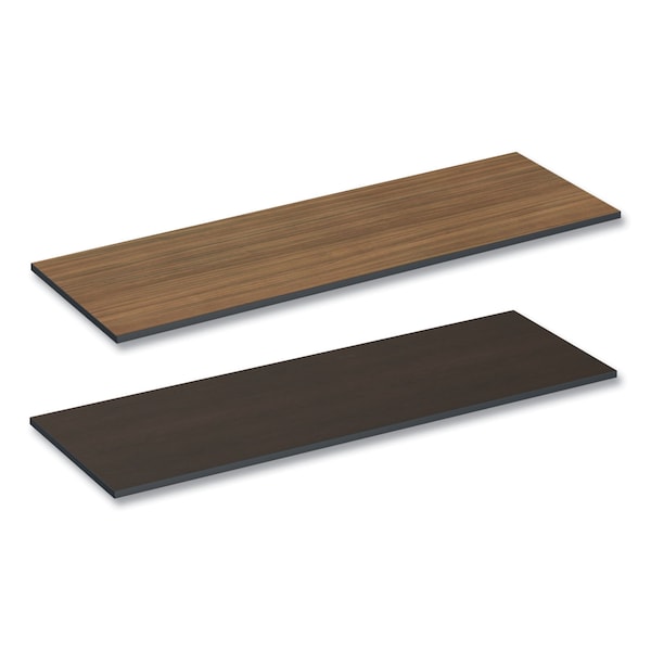 Alera Reversible Laminate Table Top, Rect, 71.5w x 23 5/8d, Espresso/Walnut - ALETT7224EW