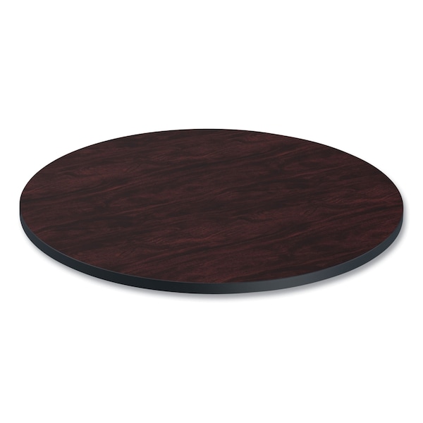 Alera Round Rev Lam Table Top, Round, Med Cherry/Mahog , Mahogany Tabletop - ALETTRD36CM