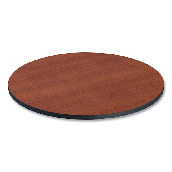 Alera Round Rev Lam Table Top, Round, Med Cherry/Mahog , Mahogany Tabletop - ALETTRD36CM