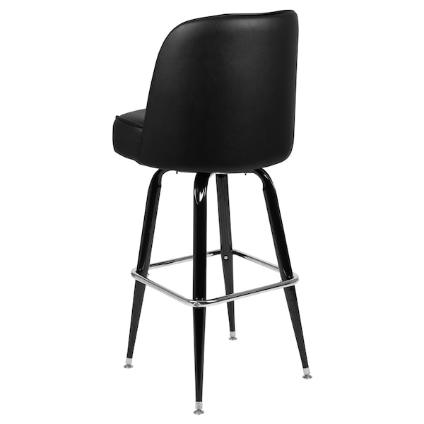 Flash Furniture Metal Barstool w/Swivel Bucket Seat - XU-F-125-GG