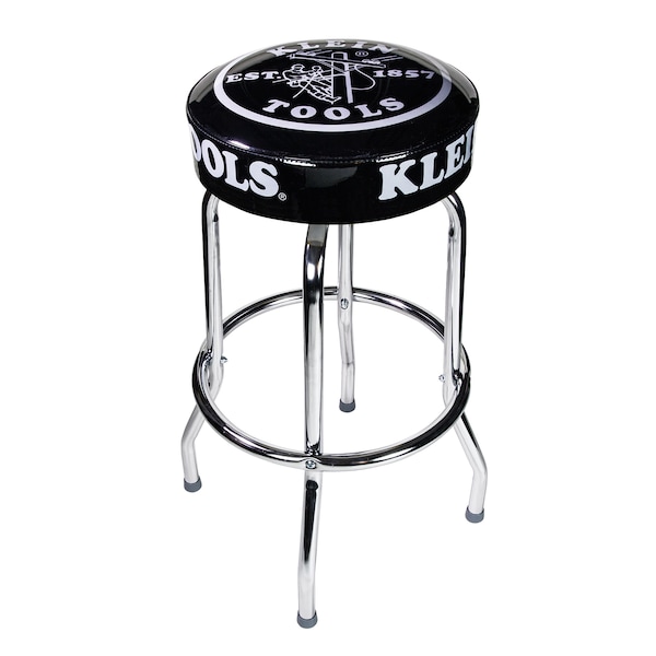Klein Tools Counter Stool, Swivel Seat, Black, 14-Inch by 30-Inch - MBD00111