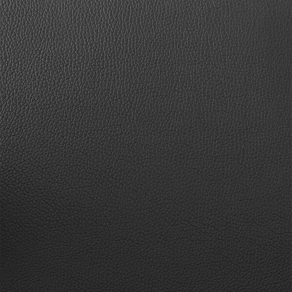 Armen Living Athena 31in Swivel Walnut Wood Bar Stool in Black Faux Leather with Black Metal - LCATBAWABLK30