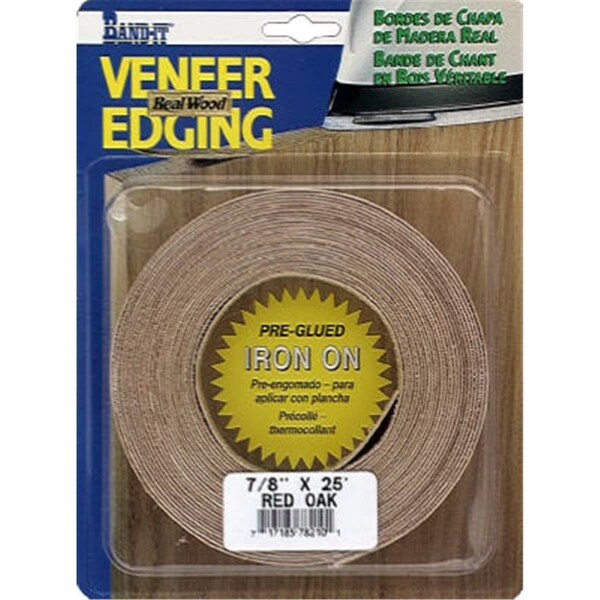 Cloverdale 78240 .88 in. x 25 ft. Cherry- Wood Veneer Edgebanding - 710092