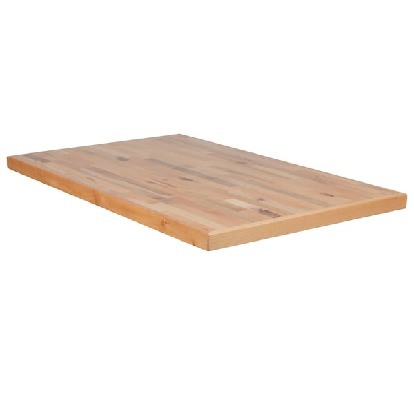 Flash Furniture 30" x 48" Rectangle Butcher Block Style Table Top - XU-BB30X48RCT-GG