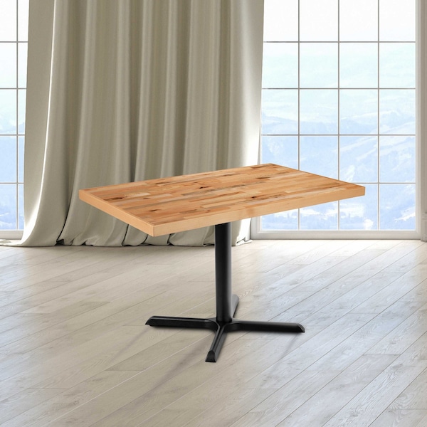 Flash Furniture 30" x 48" Rectangle Butcher Block Style Table Top - XU-BB30X48RCT-GG