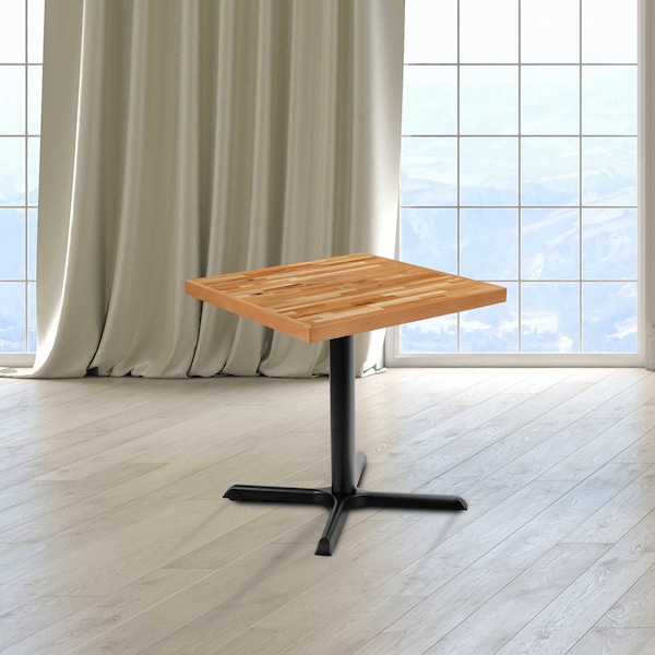 Flash Furniture 30" Square Butcher Block Style Table Top - XU-BB30SQ-GG