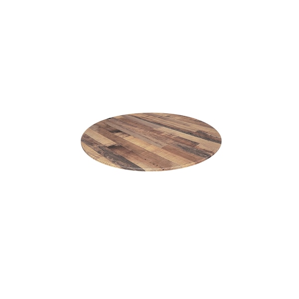 Holland Bar Stool Co 36 Diameter Rustic, IndoorOutdoor AllSeason EuroSlim Table Top by the  Co - ODS36RRUSTIC