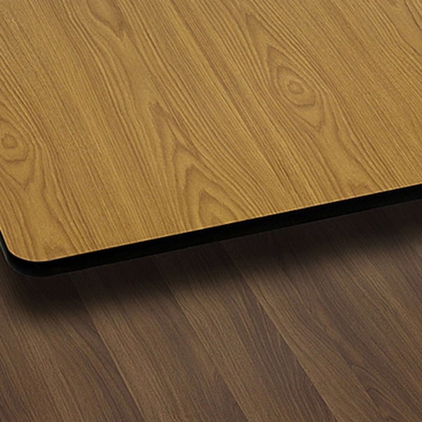 Flash Furniture Natural/Walnut Reversible Top, 24 x 42 - XU-WNT-2442-GG