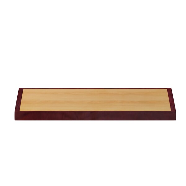 Flash Furniture Square Two-Tone Cherry/Mahogany Resin To - TP-2TONE-3636-GG
