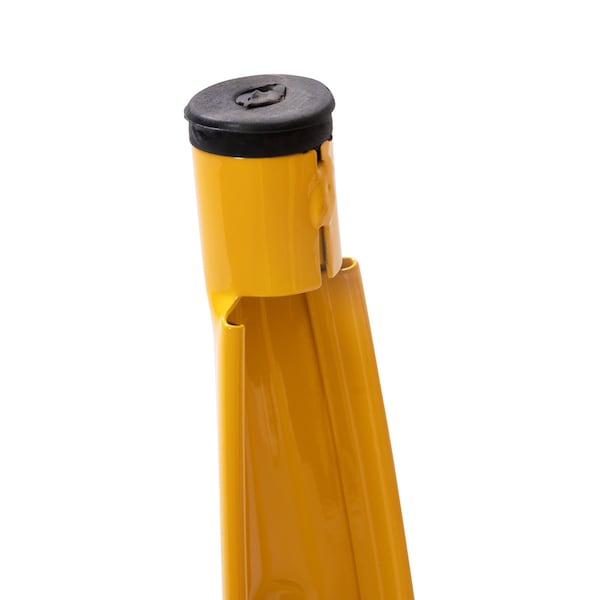 Flash Furniture 18 Inch Yellow Metal Stool, 4PK - ET-BT3503-18-YL-GG