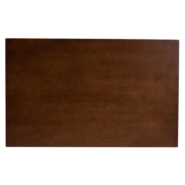 Baxton Studio Eleri Light Beige Upholstered and Walnut Wood 5-Piece Dining Set - 168-10815-10807