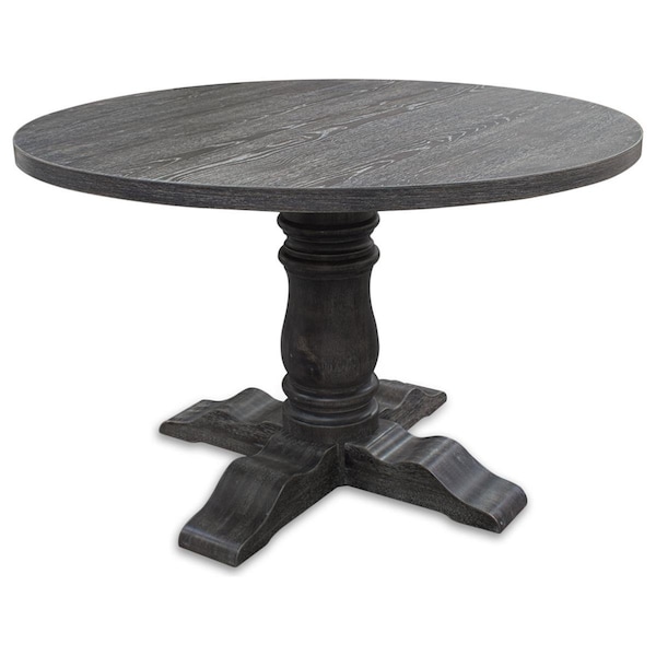 Best Master Furniture Selena Transitional Table, Weathered Grey - SELENA WEATHERED GREY TABLE ONLY