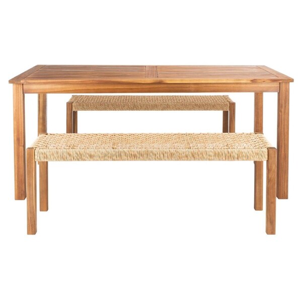 Safavieh Aquina Dining Set, Natural - PAT7081A