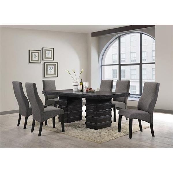 Kb KB D505-T 30 x 71 x 39 in. Dining Table - Cappuccino - D505-T