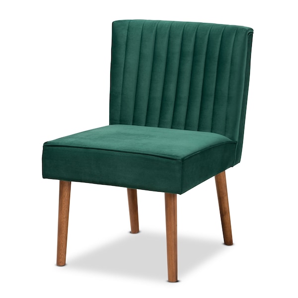 Baxton Studio 47.25 W, 27.75 H, Fabric "100% Polyester", Plywood, MDF, LVL, Foam, Rubber Wood - 214-11962-11961-9305-ZORO