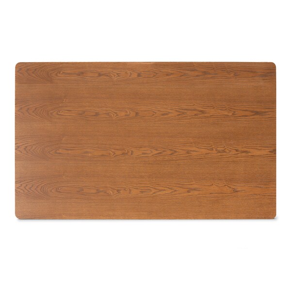 Baxton Studio 47.25 W, 27.75 H, Fabric "100% Polyester", Plywood, MDF, LVL, Foam, Rubber Wood - 214-11962-11961-9305-ZORO