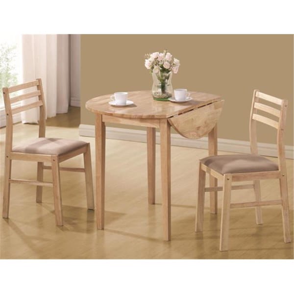 Coaster Coaster 130006 Dinettes Casual 3 Piece Table and Chair Set - 130006