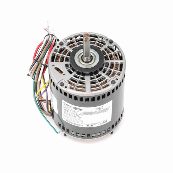 Marathon Motors 1 Hp 2 Speed Fan And Blower Hvac/R Motor, 1 Phase, 1800/1800 Rpm - X211