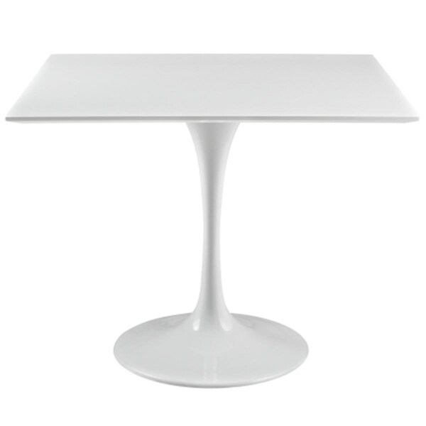 East End Imports Lippa 36 in. Wood Top Dining Table, White - EEI-1124-WHI