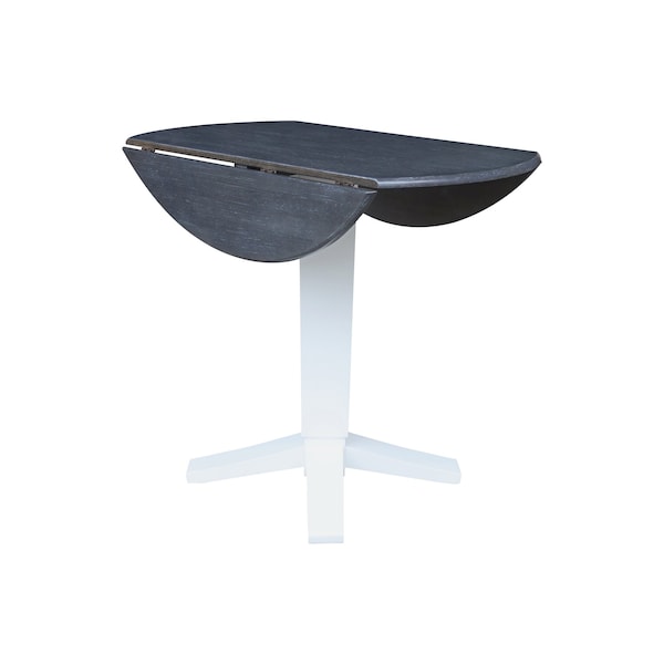 Whitewood Industries Extension Dining Tables, 45 in L, 36.3 in. H, Parawood - K05-42DPT-23B-36