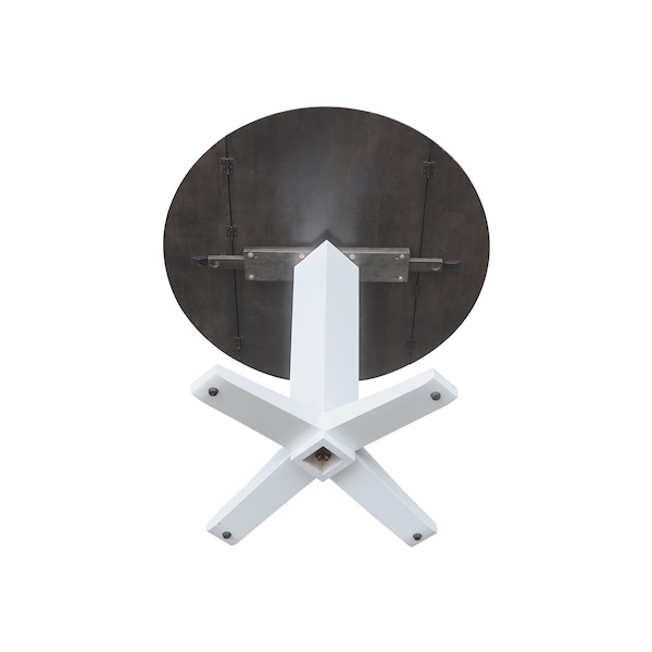 Whitewood Industries Extension Dining Tables, 45 in L, 36.3 in. H, Parawood - K05-42DPT-23B-36
