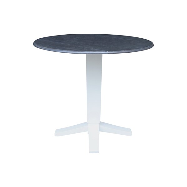 Whitewood Industries Extension Dining Tables, 45 in L, 36.3 in. H, Parawood - K05-42DPT-23B-36