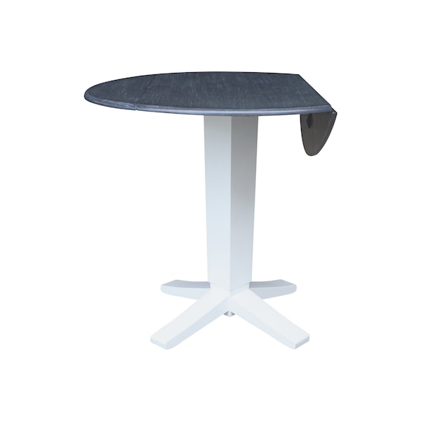 Whitewood Industries Extension Dining Tables, 45 in L, 36.3 in. H, Parawood - K05-42DPT-23B-36