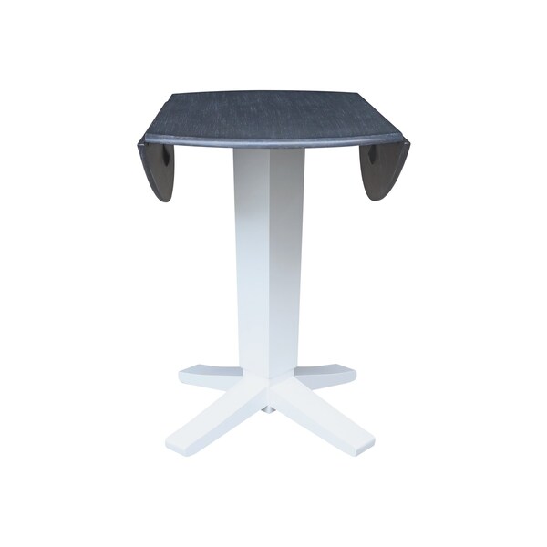 Whitewood Industries Extension Dining Tables, 45 in L, 36.3 in. H, Parawood - K05-42DPT-23B-36