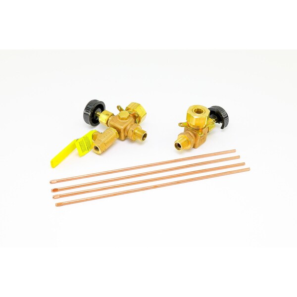 Conbraco Industries Valve 1/2"Brzliqlvlggew/Ballchkvlv - 24-351-00