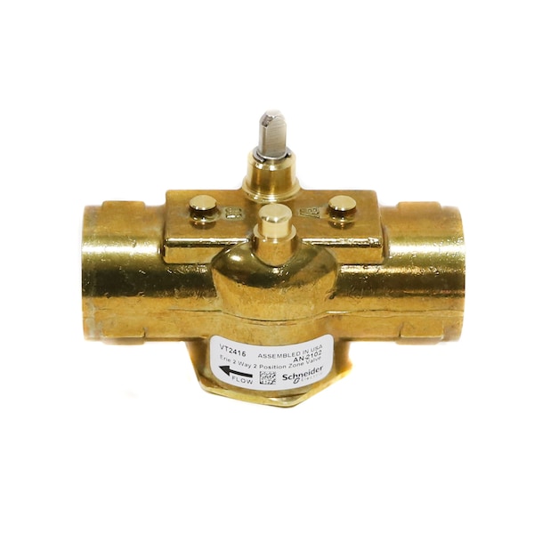 Erie Controls Valve 2-Way, 1" Sweat, 5.0Cv - VT2415