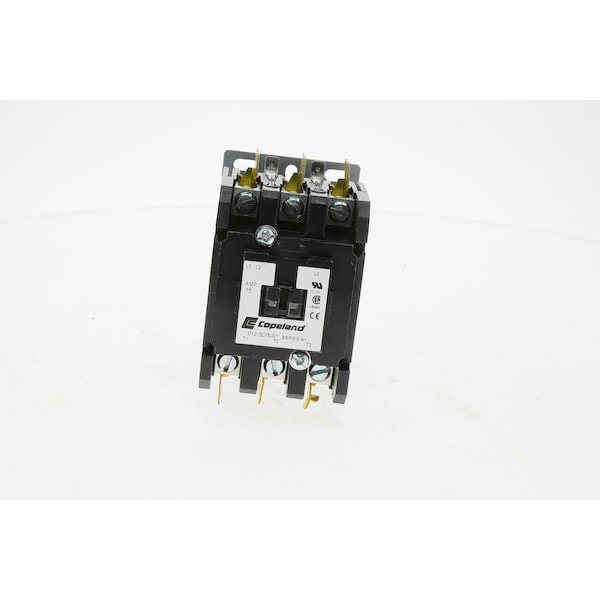 Copeland Contactor, 120V Coil 3P 75Amp W/ Aux - 912-3075-01