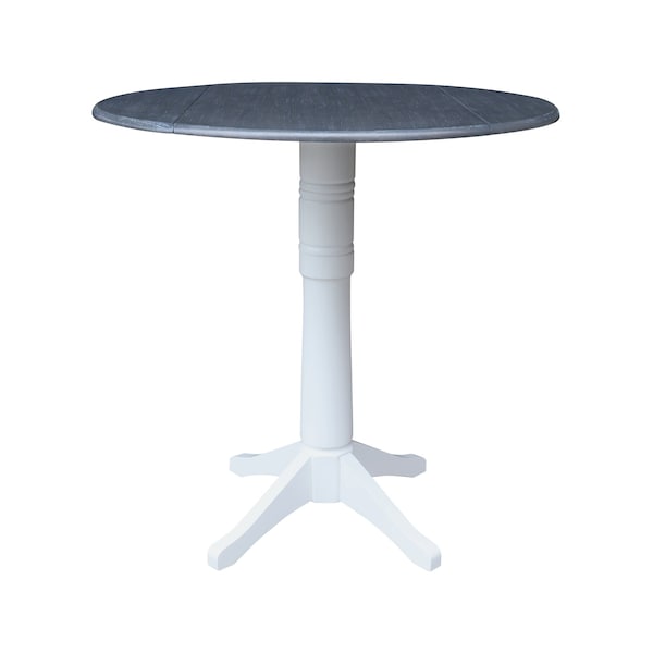Whitewood Industries Extension Dining Tables, 45 in L, 38 in H, Parawood, 5 Piece Set - K05-42DPT-27-S61334