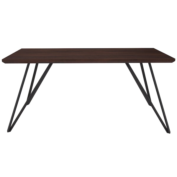 Flash Furniture Corinth 31.5" x 63" Rectangular Dining T - HG-DT012-64054-GG