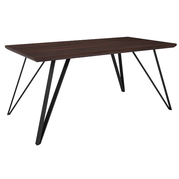 Flash Furniture Corinth 31.5" x 63" Rectangular Dining T - HG-DT012-64054-GG