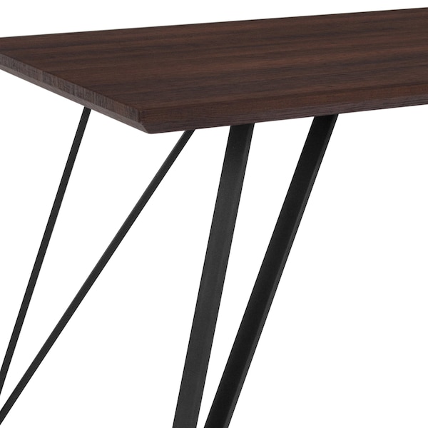 Flash Furniture Corinth 31.5" x 63" Rectangular Dining T - HG-DT012-64054-GG