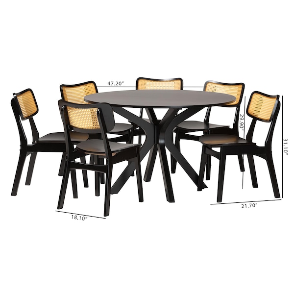 Baxton Studio 44.9" W X 30" L X 44.9" H - 241-13413-10894-ZORO