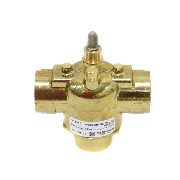 Erie Controls Valve 3/4"Sweat 3.0Cv 3Way Vlv Body - VT3312