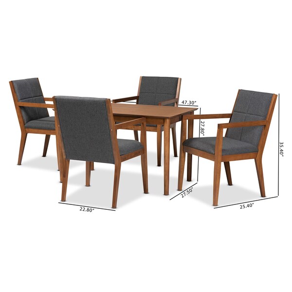 Baxton Studio 47.25 W X 27.5 L X 27.75 H - 197-10482-9305-ZORO