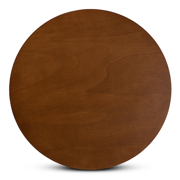 Baxton Studio Anesa Modern and Contemporary Transitional Walnut Brown Finished Wood 5-Piece Dining Set - 177-11379-10895-ZORO