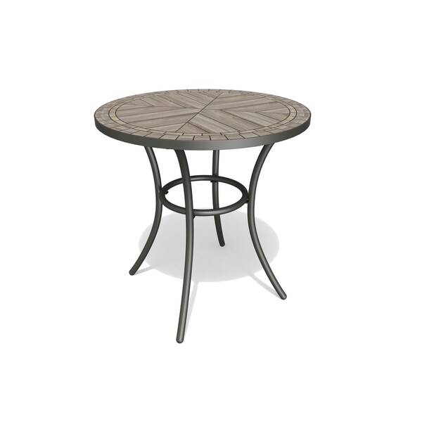Living Accents Living Accents Brown Round Stone Bistro Table - 705.0471.000