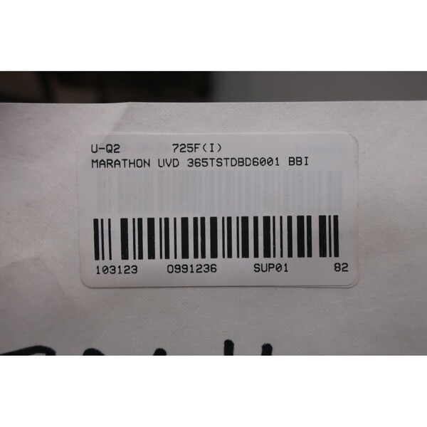 Marathon GLOBETROTTER 365TS 3PH 100HP 3568RPM 1-7/8IN 230/460V-AC AC MOTOR - UVD 365TSTDBD6001 BBI GT0086