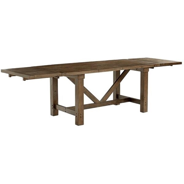Progressive Furniture 38 x 74 x 30 in. Dining Room Dining Table, Heritage Pine - D857-10